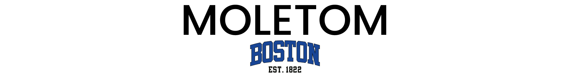 Banner moletom canguro boston est. 1822
